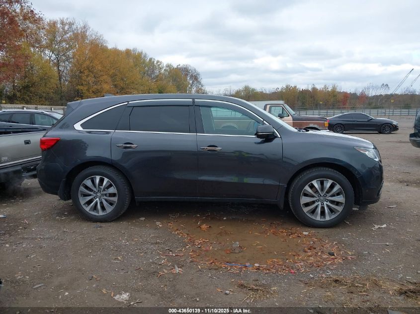 2015 Acura Mdx Technology Package VIN: 5FRYD4H42FB031913 Lot: 43650139
