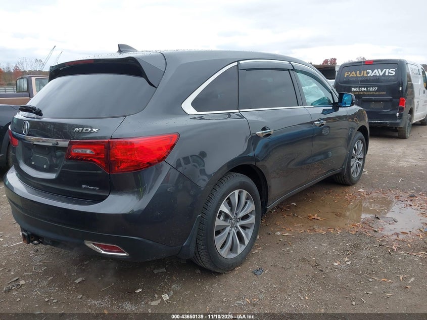 5FRYD4H42FB031913 2015 ACURA MDX photo no. 4