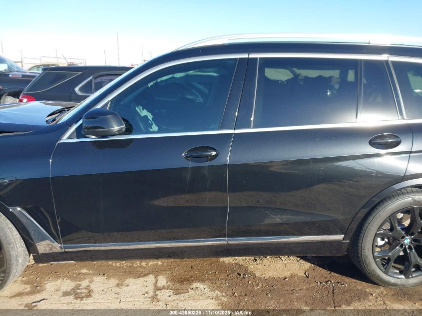 2024 BMW X7 xDrive40I VIN: 5UX23EM0XR9V63992 Lot: 43650226