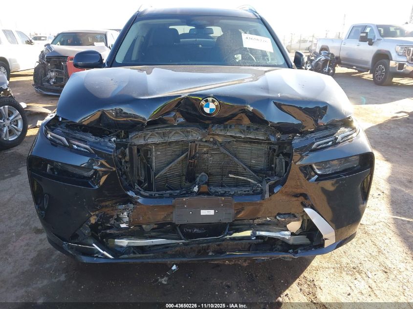 2024 BMW X7 xDrive40I VIN: 5UX23EM0XR9V63992 Lot: 43650226