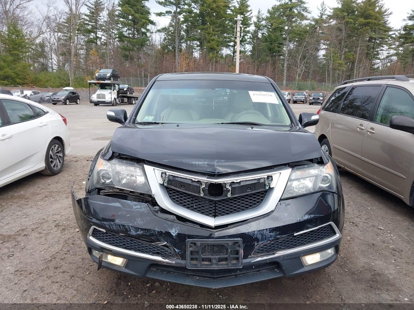 2011 Acura Mdx VIN: 2HNYD2H20BH526470 Lot: 43650238