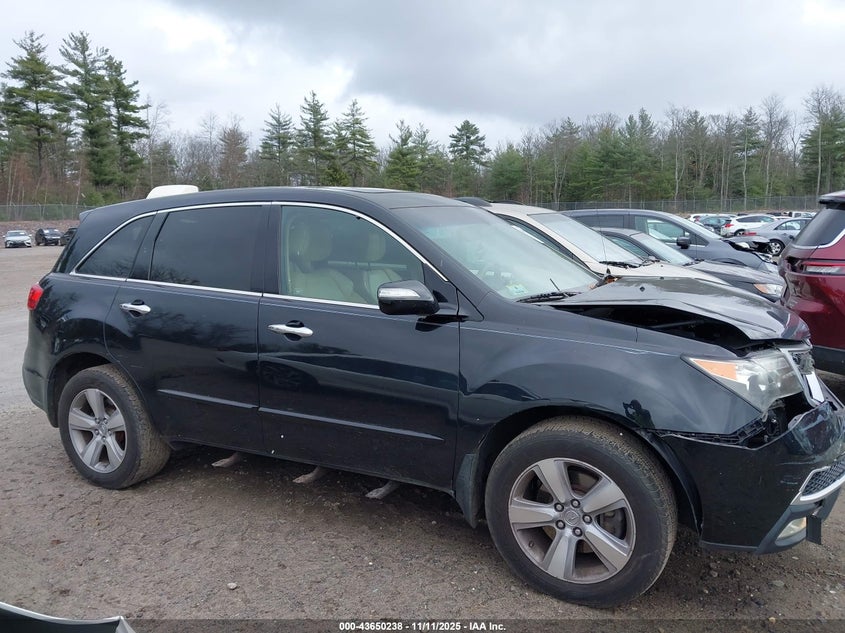 2011 Acura Mdx VIN: 2HNYD2H20BH526470 Lot: 43650238