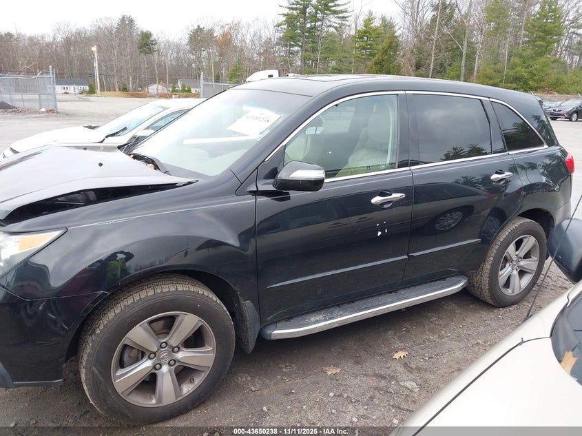 2011 Acura Mdx VIN: 2HNYD2H20BH526470 Lot: 43650238