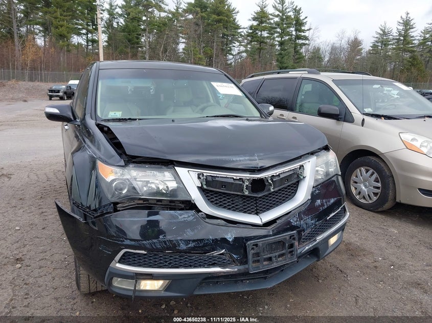 2011 Acura Mdx VIN: 2HNYD2H20BH526470 Lot: 43650238