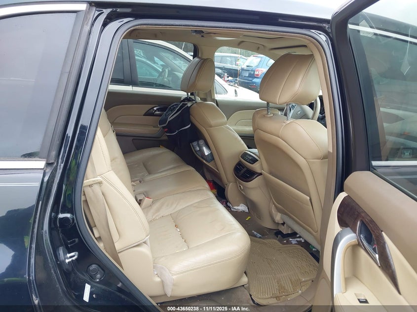 2011 Acura Mdx VIN: 2HNYD2H20BH526470 Lot: 43650238
