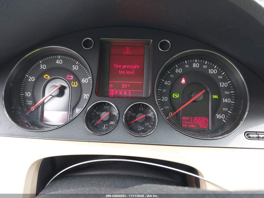 2007 Volkswagen Passat 2.0T VIN: WVWAK73C77P083568 Lot: 43650293