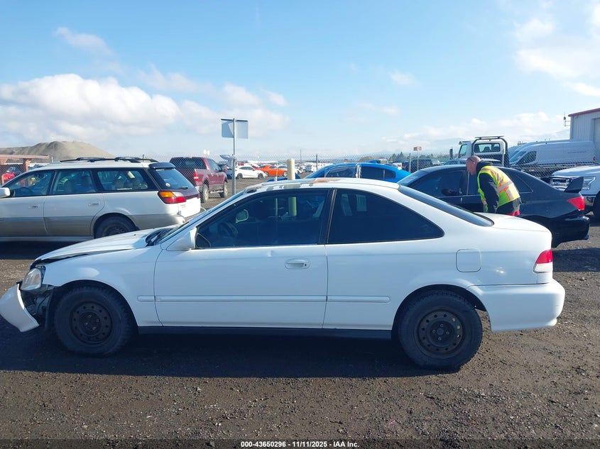 1999 Honda Civic Ex VIN: 1HGEJ8149XL022463 Lot: 43650296