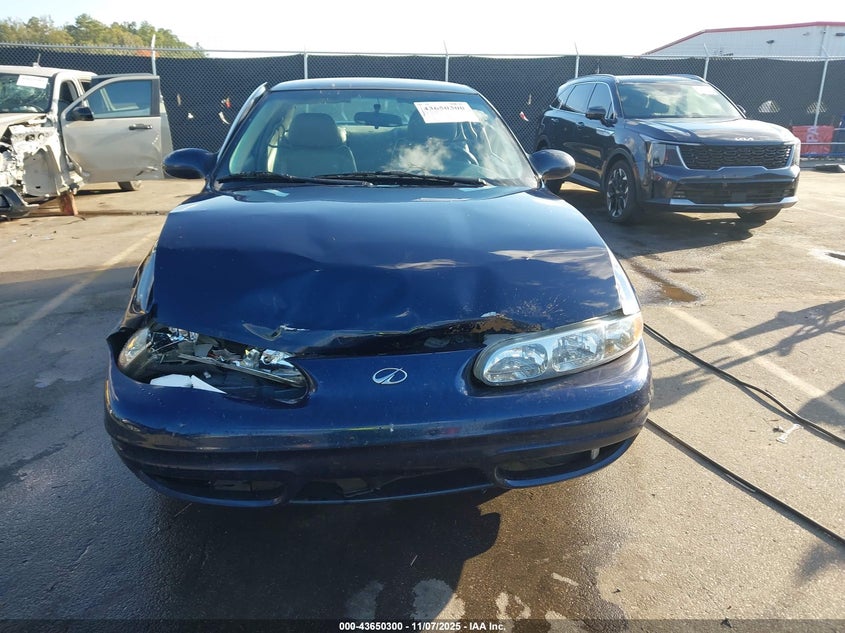2001 Oldsmobile Alero Gls VIN: 1G3NF12E01C208253 Lot: 43650300