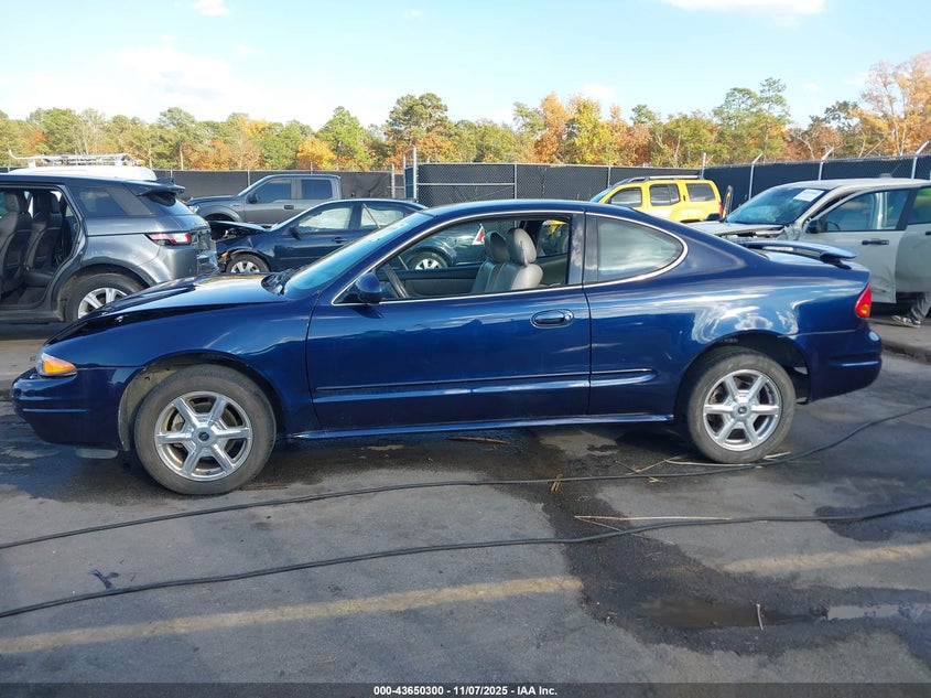 2001 Oldsmobile Alero Gls VIN: 1G3NF12E01C208253 Lot: 43650300
