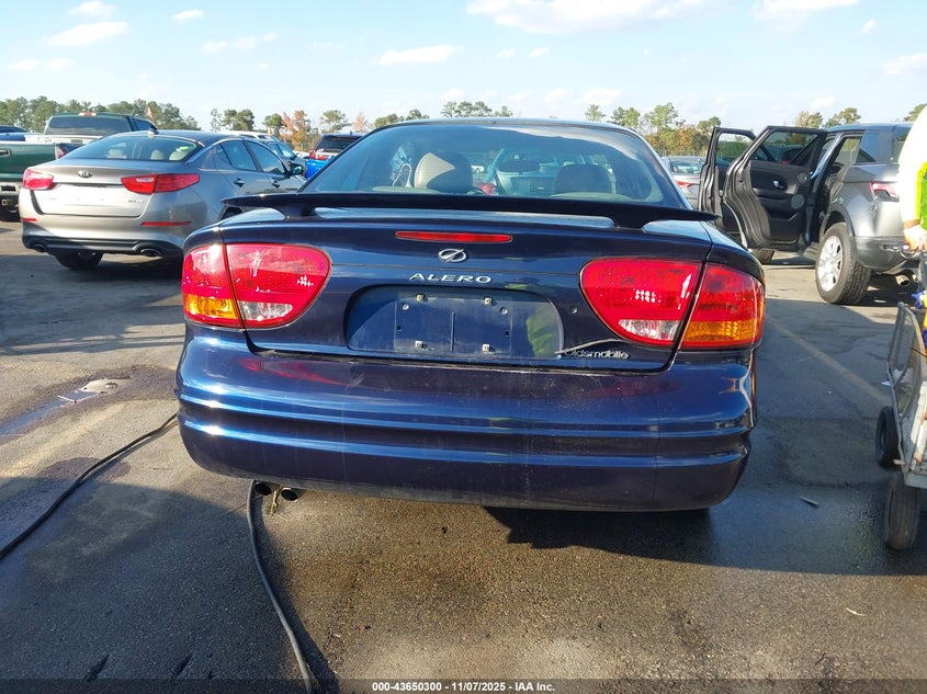 2001 Oldsmobile Alero Gls VIN: 1G3NF12E01C208253 Lot: 43650300