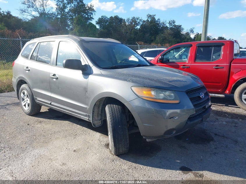 5NMSG13D29H271406 2009 Hyundai Santa Fe Gls auction photo 1