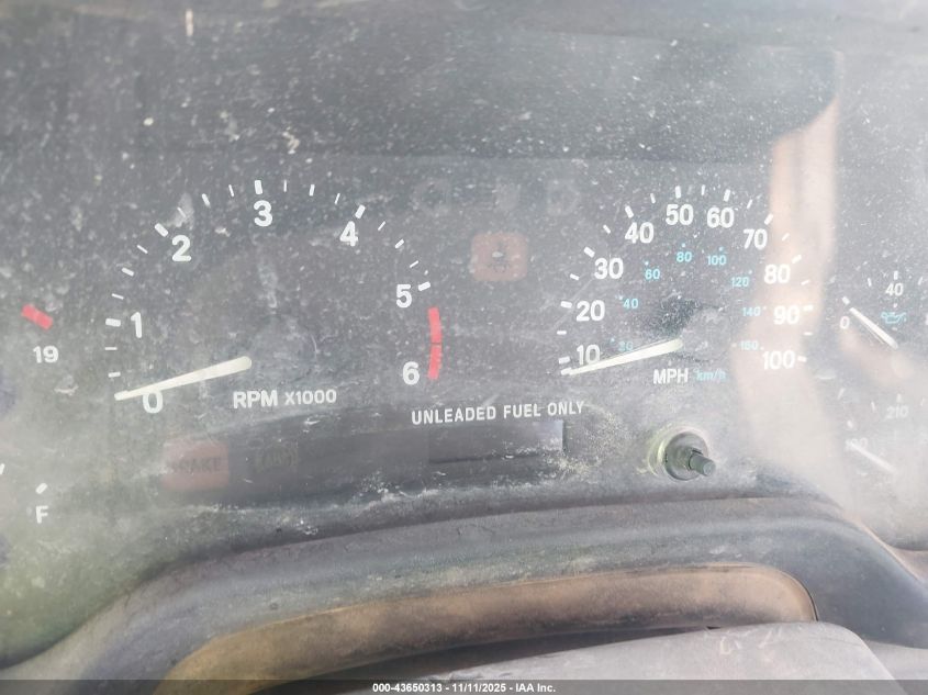 1997 Jeep Wrangler Se VIN: 1J4FY29P5VP418724 Lot: 43650313