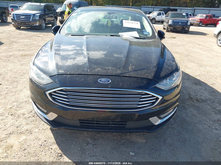 2017 Ford Fusion Se VIN: 3FA6P0H77HR205940 Lot: 43650370
