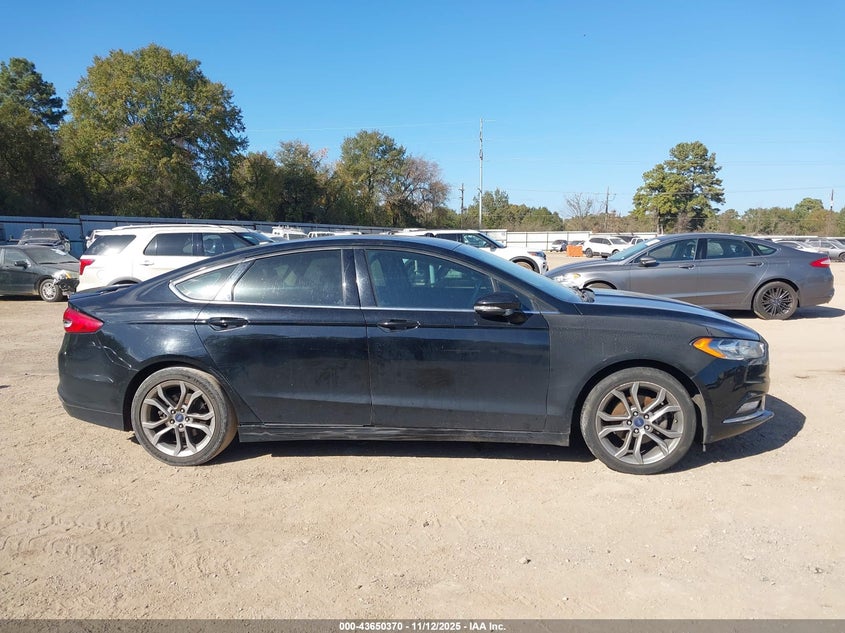2017 Ford Fusion Se VIN: 3FA6P0H77HR205940 Lot: 43650370