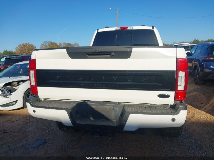 2022 Ford F-250 Platinum VIN: 1FT8W2BT9NED68708 Lot: 43650419