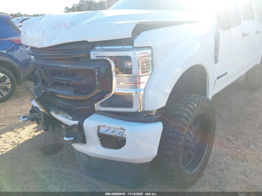 2022 Ford F-250 Platinum VIN: 1FT8W2BT9NED68708 Lot: 43650419