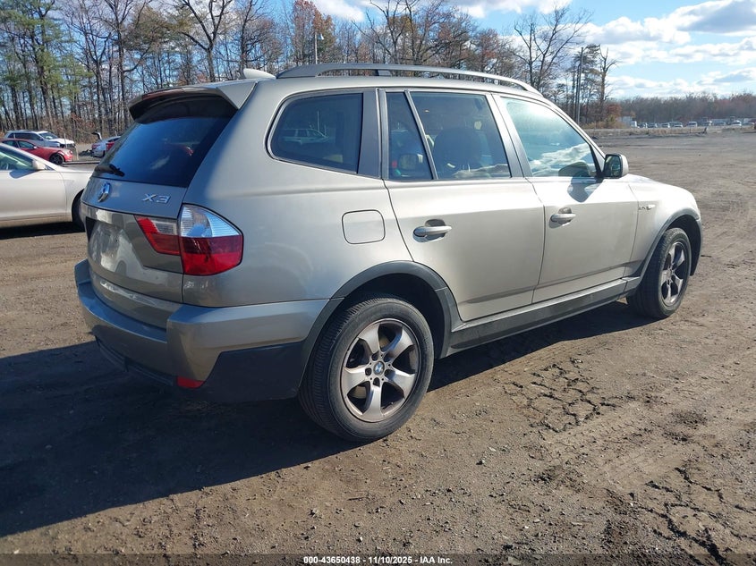 WBXPC934X8WJ15015 2008 BMW X3 photo no. 4