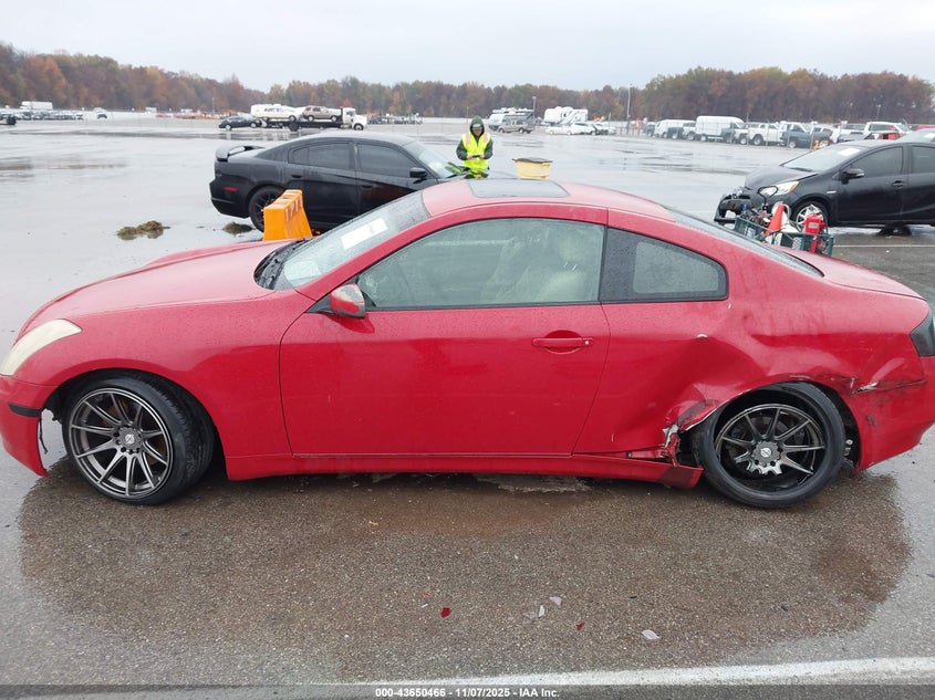 2003 Infiniti G35 Base W/Leather VIN: JNKCV54E13M206571 Lot: 43650466