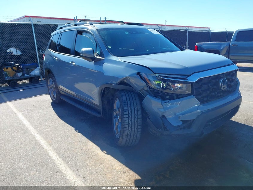 2022 HONDA PASSPORT 2WD EX-L - 5FNYF7H56NB002984