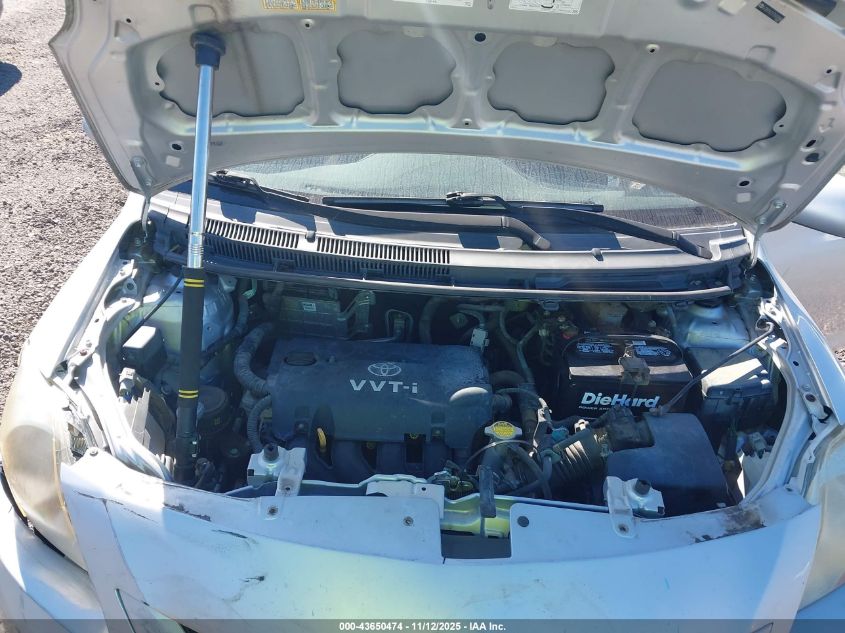 2007 Toyota Yaris VIN: JTDBT923771082888 Lot: 43650474