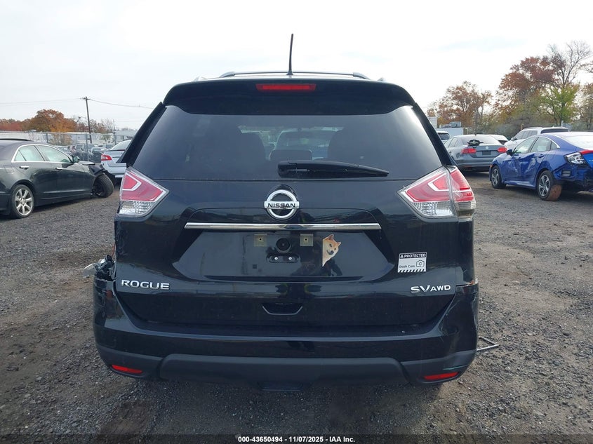 2015 NISSAN ROGUE SV - KNMAT2MV2FP501243