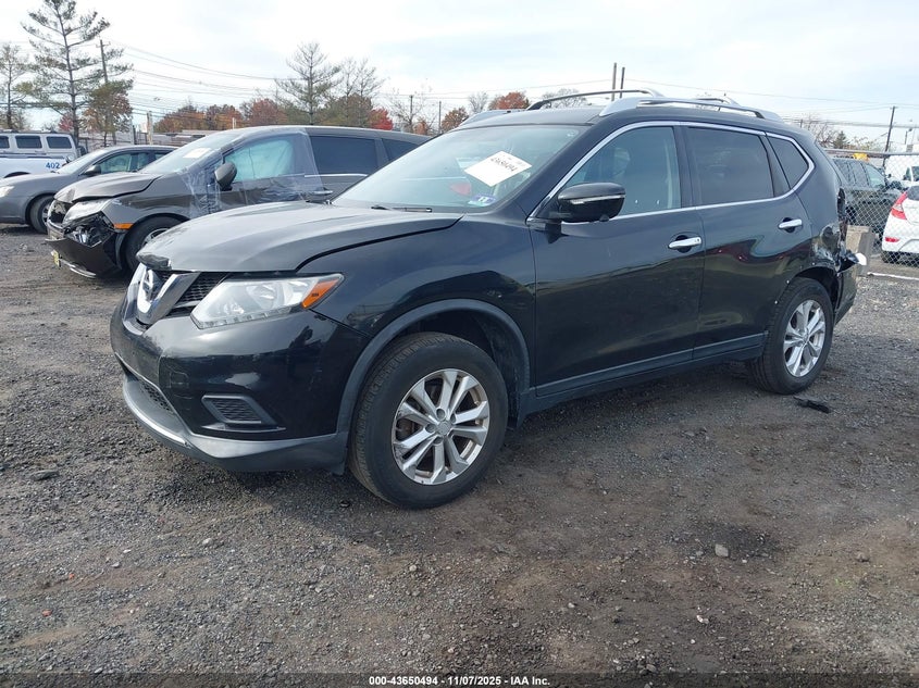 2015 NISSAN ROGUE SV - KNMAT2MV2FP501243