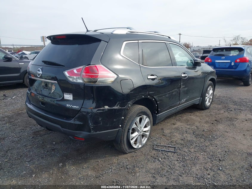 2015 NISSAN ROGUE SV - KNMAT2MV2FP501243
