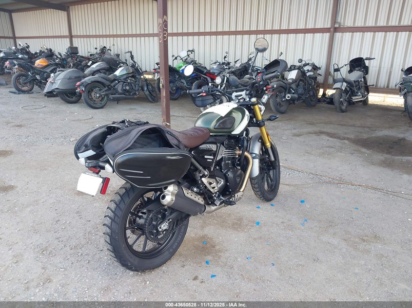 2025 TRIUMPH MOTORCYCLE SCRAMBLER 398 CC(VIN: SMTT147Y8SNA32086