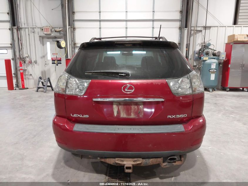 2009 Lexus Rx 350 VIN: 2T2HK31U79C124846 Lot: 43650534