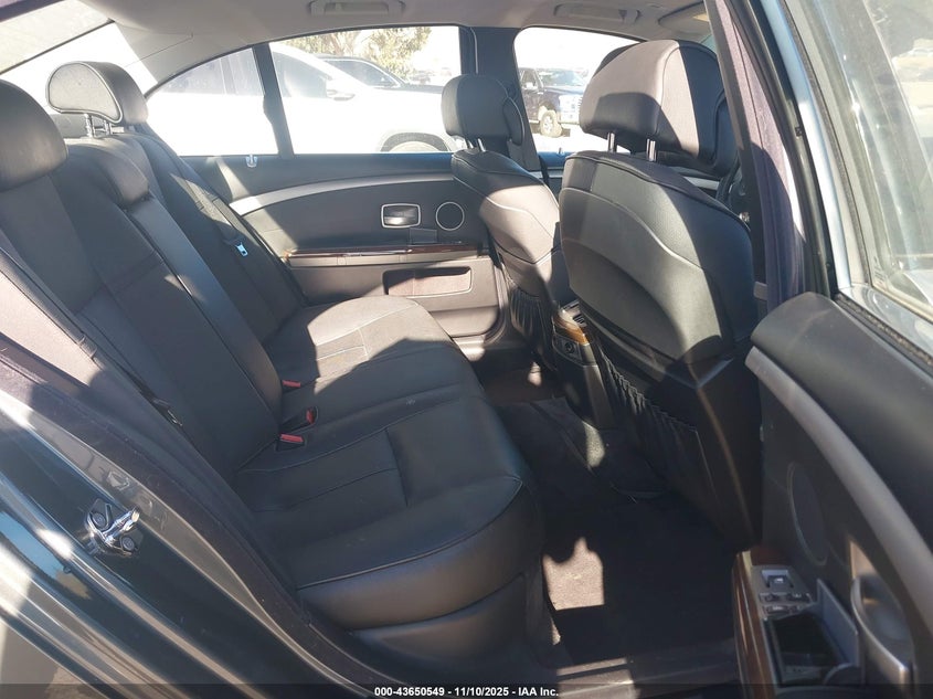 2007 BMW 750I VIN: WBAHL83597DT08591 Lot: 43650549