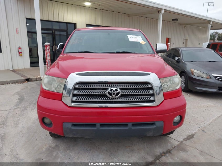 2007 Toyota Tundra Limited 5.7L V8 VIN: 5TBBV58127S470535 Lot: 43650572