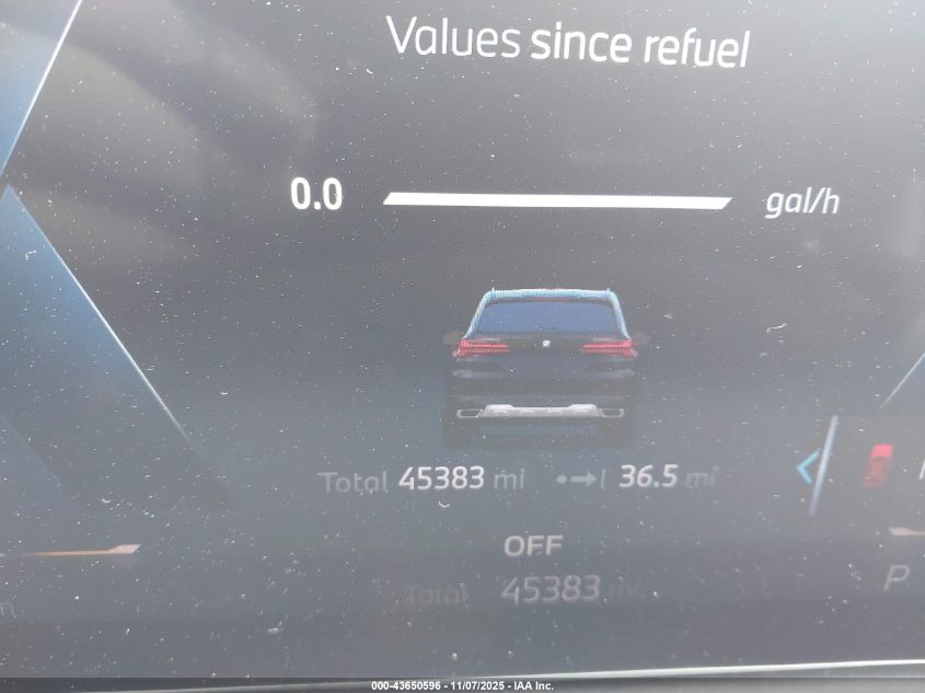 2024 BMW X5 Sdrive40I VIN: 5UX13EU0XR9U31861 Lot: 43650596