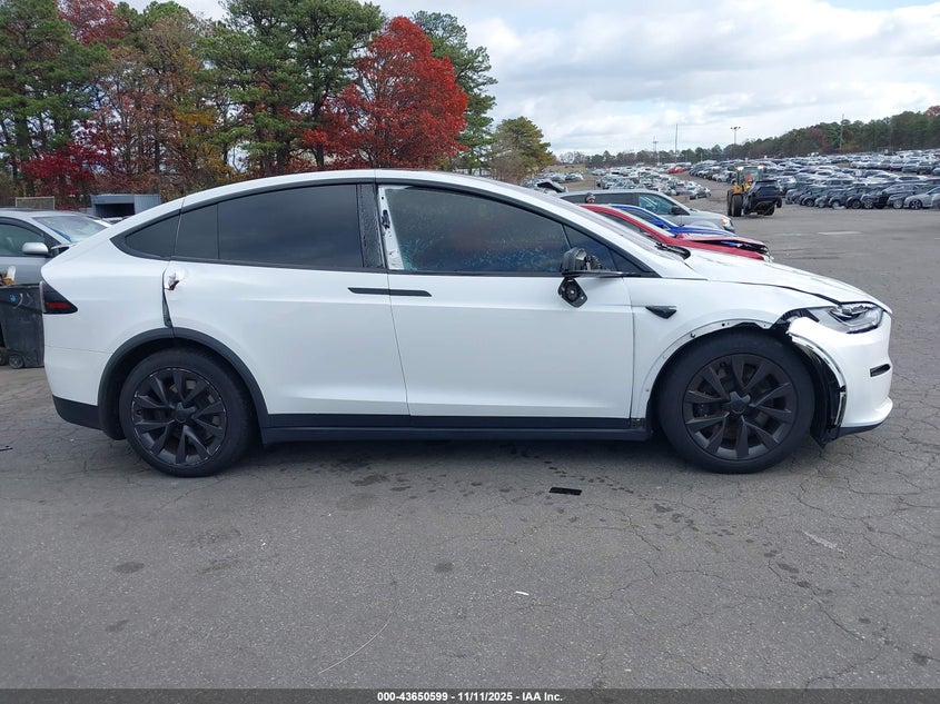 2023 Tesla Model X Dual Motor All-Wheel Drive/Standard Range VIN: 7SAXCAE56PF404824 Lot: 43650599