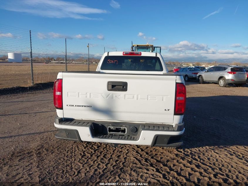 2022 Chevrolet Colorado 2Wd Long Box Lt VIN: 1GCHSCEA8N1247624 Lot: 43650617