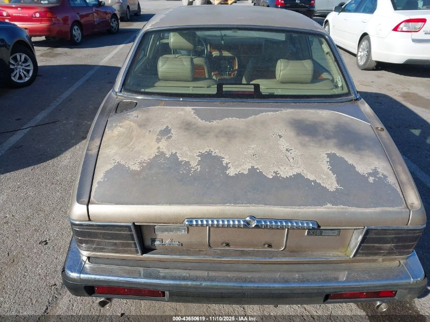 1993 Jaguar Xj6 Vanden Plas VIN: SAJKW1747PC670371 Lot: 43650619