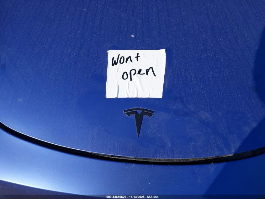 2023 Tesla Model Y Awd/Long Range Dual Motor All-Wheel Drive VIN: 7SAYGAEE3PF949405 Lot: 43650629