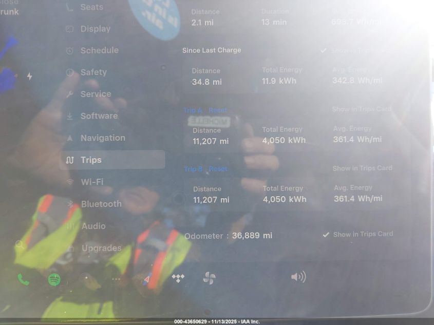 2023 Tesla Model Y Awd/Long Range Dual Motor All-Wheel Drive VIN: 7SAYGAEE3PF949405 Lot: 43650629