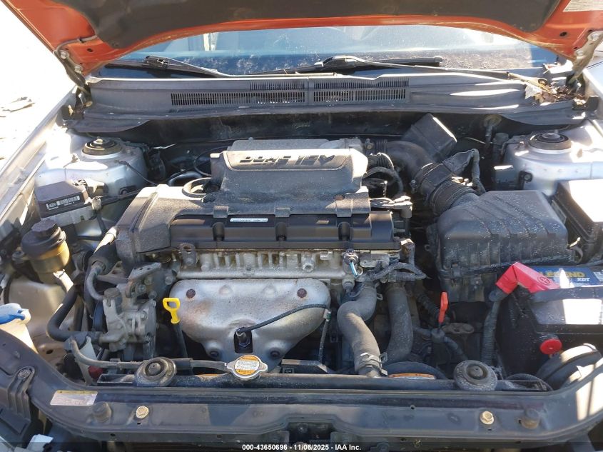 2007 Kia Spectra Ex VIN: KNAFE121575413386 Lot: 43650696