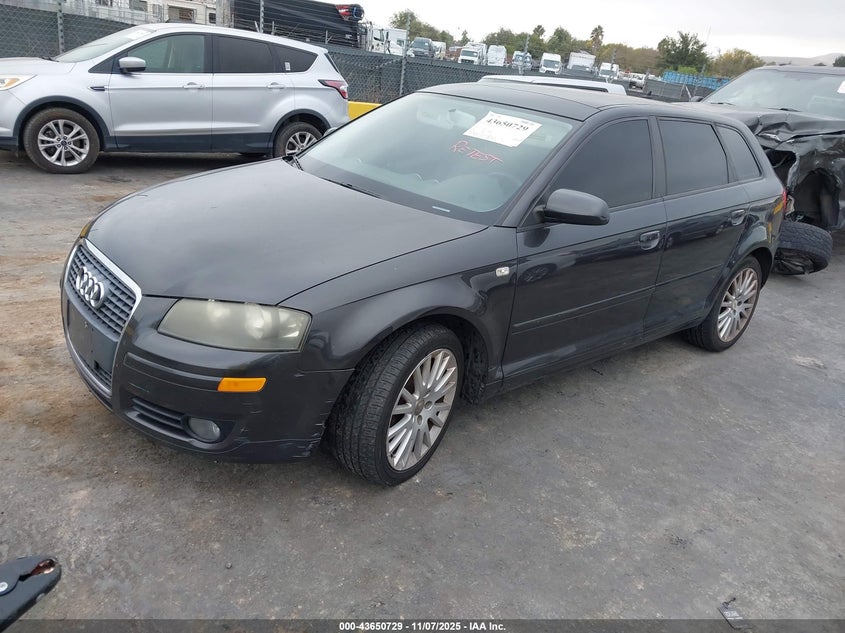 2007 Audi A3 2.0T VIN: WAUNF78P87A158571 Lot: 43650729