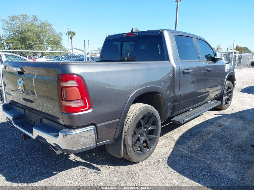 Vin: 1c6rrejt3kn557159, lot: 44145968, ram 1500 laramie  4x2 5'7 box 20194