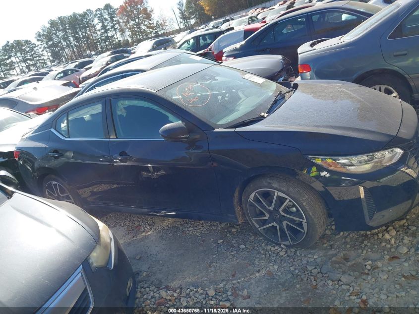 2025 Nissan Sentra Sr VIN: 3N1AB8DV9SY269628 Lot: 43650765
