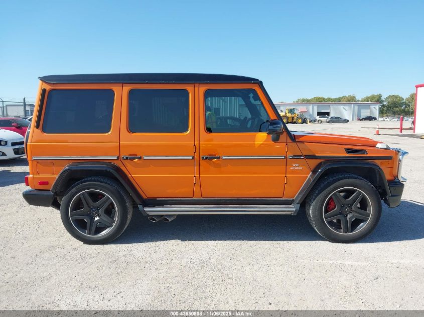 2018 Mercedes-Benz Amg G 63 4Matic VIN: WDCYC7DHXJX288633 Lot: 43650808