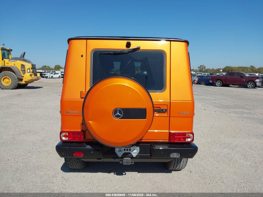 2018 Mercedes-Benz Amg G 63 4Matic VIN: WDCYC7DHXJX288633 Lot: 43650808