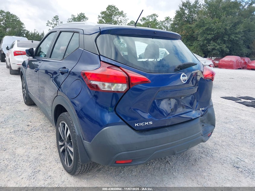 2019 NISSAN KICKS SV 3N1CP5CU6KL491638