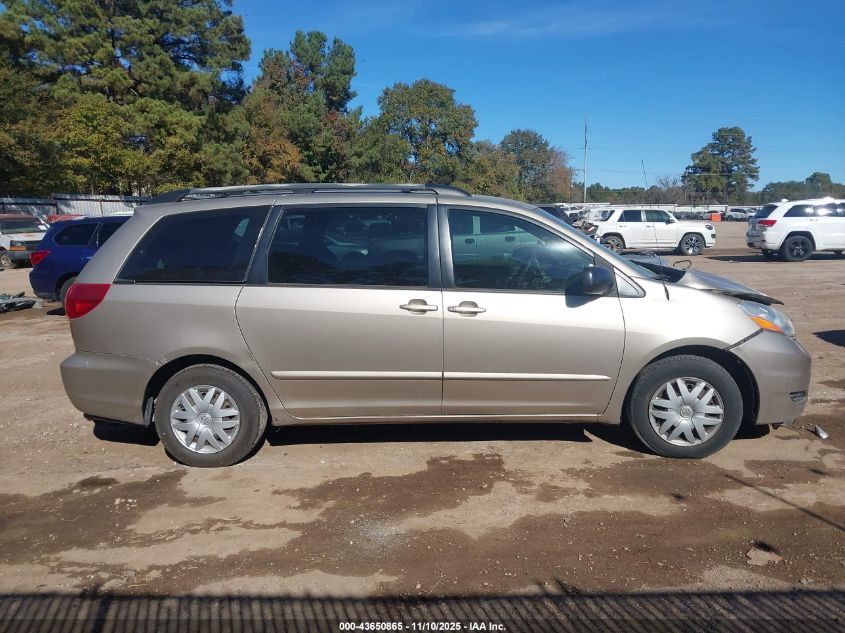 2007 Toyota Sienna Ce VIN: 5TDZK23C57S087517 Lot: 43650865