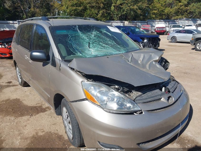 2007 Toyota Sienna Ce VIN: 5TDZK23C57S087517 Lot: 43650865