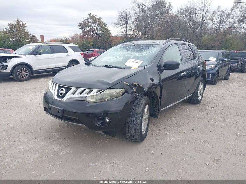 JN8AZ18W39W123640 2009 NISSAN MURANO photo no. 2
