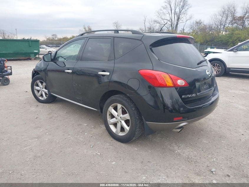 JN8AZ18W39W123640 2009 NISSAN MURANO photo no. 3