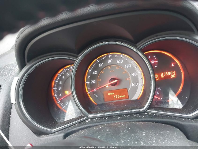 2009 Nissan Murano Sl VIN: JN8AZ18W39W123640 Lot: 43650886