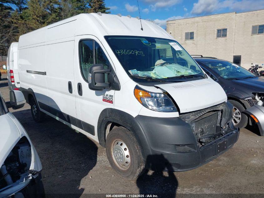 RAM PROMASTER 3500 CARGO VAN HIGH ROOF 159 WB EXT